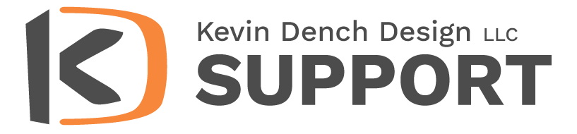 Kevin Dench Design, LLC Support Ticket System